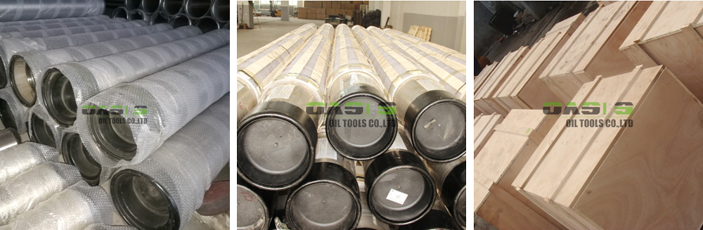 Gravel Prepacked Wire Wrapped Screens , Water Well Drilling Wedge Wire Screens