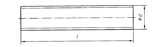 Astm Fasteners Metric Threaded Rod M8x40 Grade 8.8 , High Strength Threaded Rod