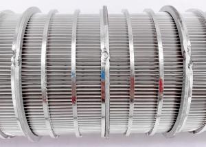 Wholesale 0.65mm Slot 1*2mm Wrap Wire Water Filter Elements Stainless Steel 316 from china suppliers