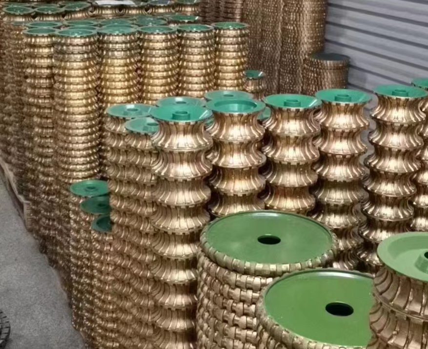 Sintered Diamond Segmented Edge Grinding Wheel 150mm 350mm For Granite
