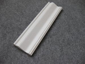 Wholesale Embossed Foam PVC Skirting Board / Chair Rail 15mm Thickness Moisture Proof from china suppliers