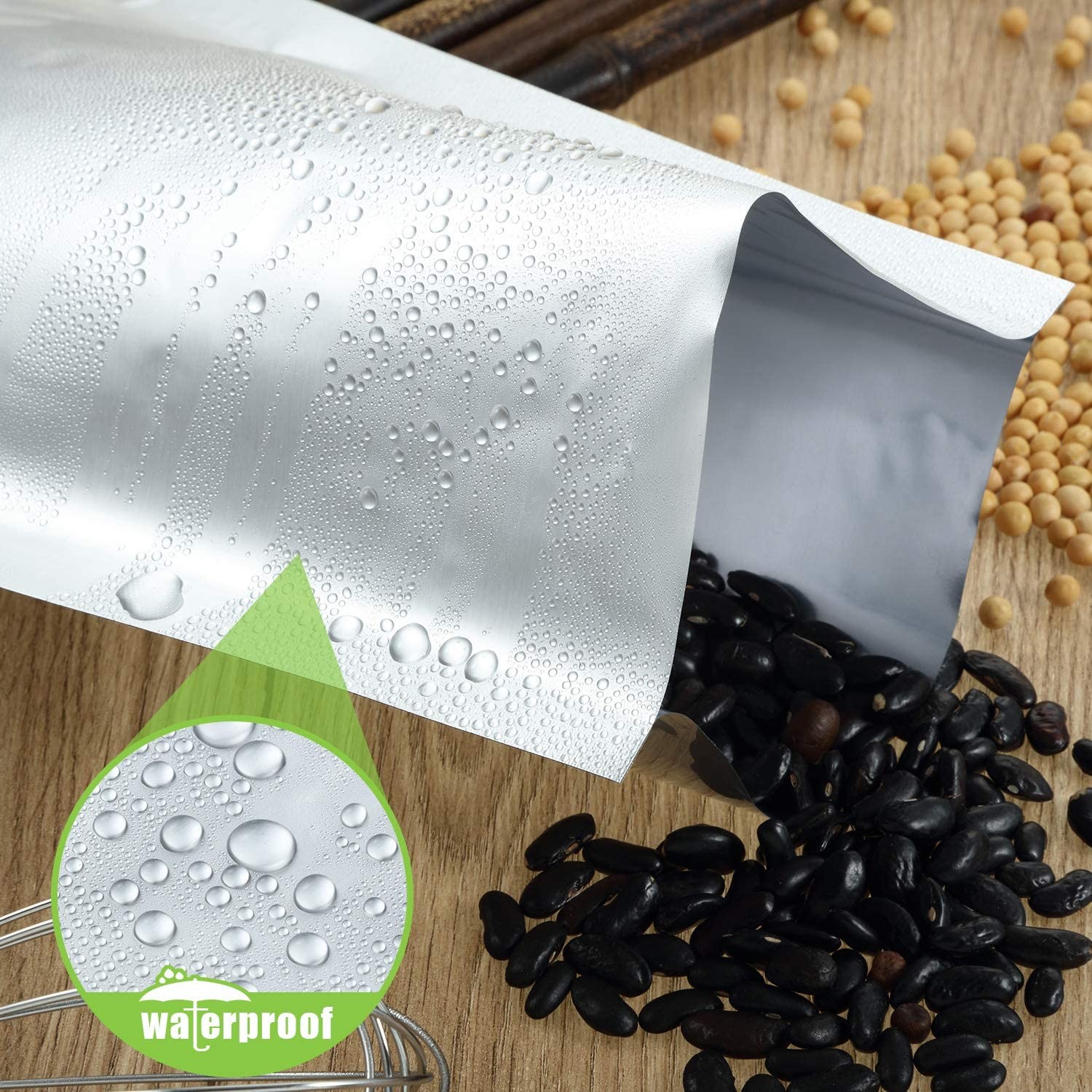 BOPP CPP 50 Micron Plastic Packaging Bags For Bread Cake 20.4x16cm