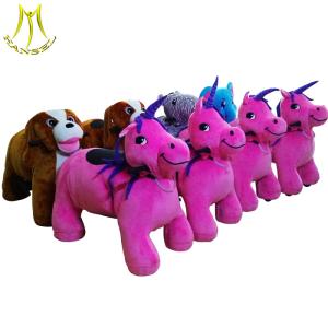 Wholesale Hansel kiddie ride on motorized walking toy unicorn animals scooter for sale from china suppliers