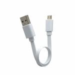 TPE Jacket Micro Usb Cable Flattened Noodle Shape 10 Colors 30AWG
