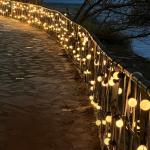 Camping Ball Light String Connected To Outdoor Horse Racing LED Light