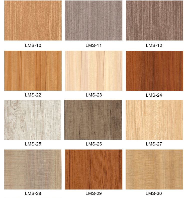 Wood Plastic Composite PVC Wood Veneer Sound Proofing Panels Customized