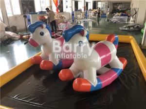 Wholesale Outdoor Water Park Games Inflatable Water Toys Float Horse For Swimming Pool from china suppliers