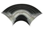 Metal Stamping Products Two Pieces Glavaizned Sheet Ventilation Ducts 90 Degree