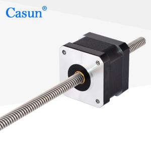 Wholesale 0.4A 12V Casun Nema 17 Non Captive Stepper For CNC Machine ROHS from china suppliers