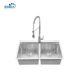 Topmount Kitchen Sink Double Bowl Kitchen Sink Handmade Kitchen Sink Stainless