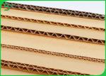 3mm 5mm Thickness Flute Corrugated CardBoard For Courier Carton Making