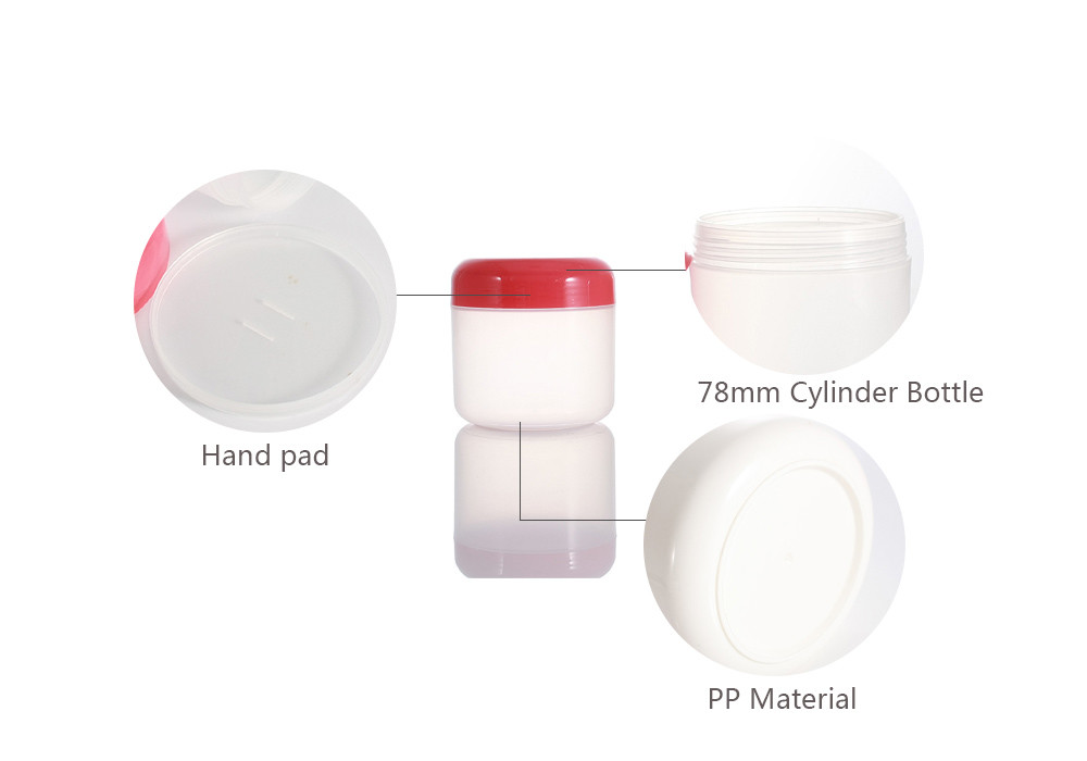 Translucent PP Plastic 8.45oz 250ml Body Cream Bottle