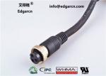 Length 1000mm Coiled Cable Cord , Injection Molding Car Wiring Harness