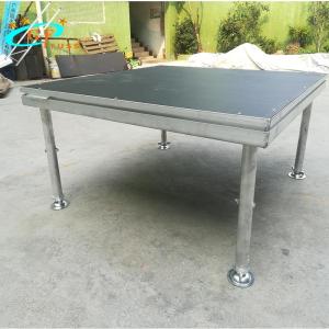 Wholesale 500KGS/Sq.M Portable Wooden Stages For Event Adjustable Height 1m from china suppliers
