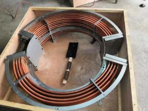 Wholesale Compact Design Turbine Spare Parts Oil Cooler , Thrust Bearing Oil Cooler from china suppliers