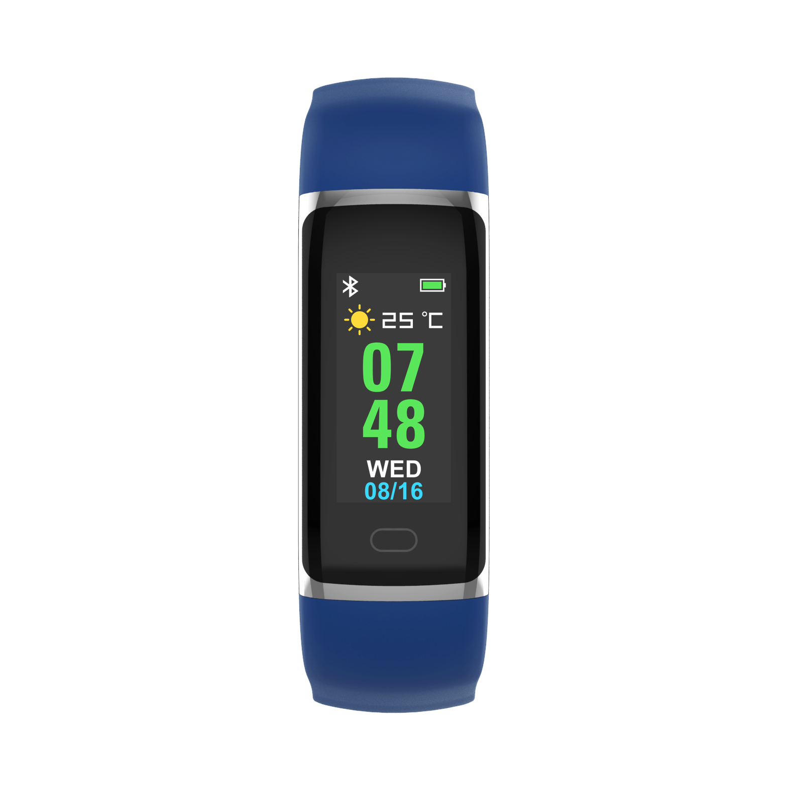Black TFT IP67 Tuya Smartwatch With Oximeter And Body Temperature