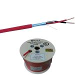 PVC Jacket Exactcables 2core Copper Shielded 1.5 Red Fire Alarm Cable Bs6387