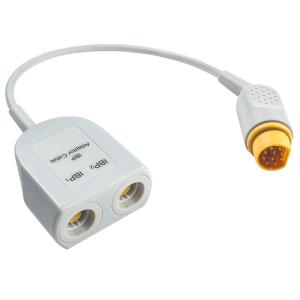 Wholesale Siemens/Draeger Dual IBP Adapter Cable 10pin To 7pin IBP Extension Cable from china suppliers