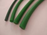 Green PU Round Belt , Fast Joining Flexible 85A Urethane Drive Belts 30m / Roll