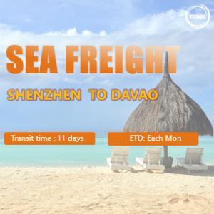 Wholesale 20GP 40GP Container Export Sea Freight From China To Philippines Davao from china suppliers