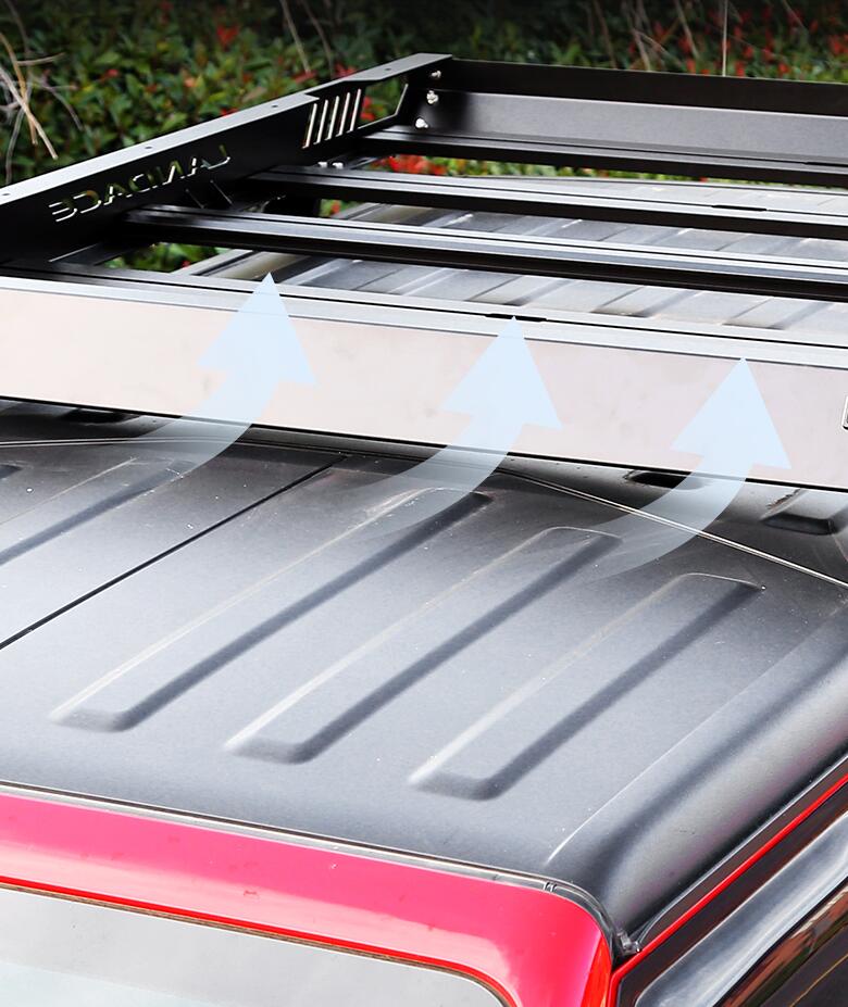 Jeep Wrangler JK 4x4 Universal Top Cargo Luggage Roof Rack SUS304 Aluminum Alloy 6063-T6