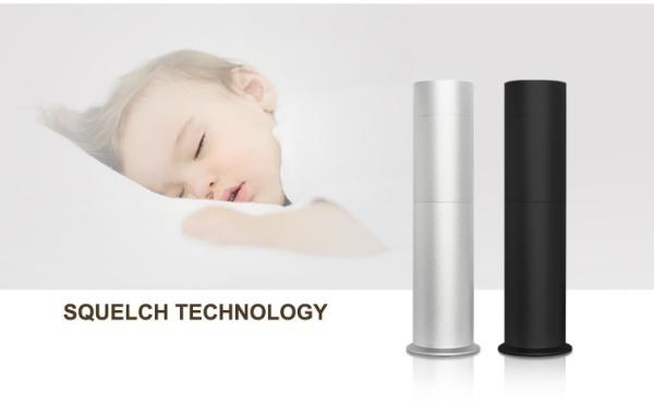 Silver Japanese Air Pump Essential Oil Diffuser 200 Cbm Space 130ml Refilled Oil