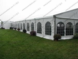 Wholesale Luxury Transparent PVC Cover Clean Span Wedding Event Tents As Outdoor Banquet Hall from china suppliers