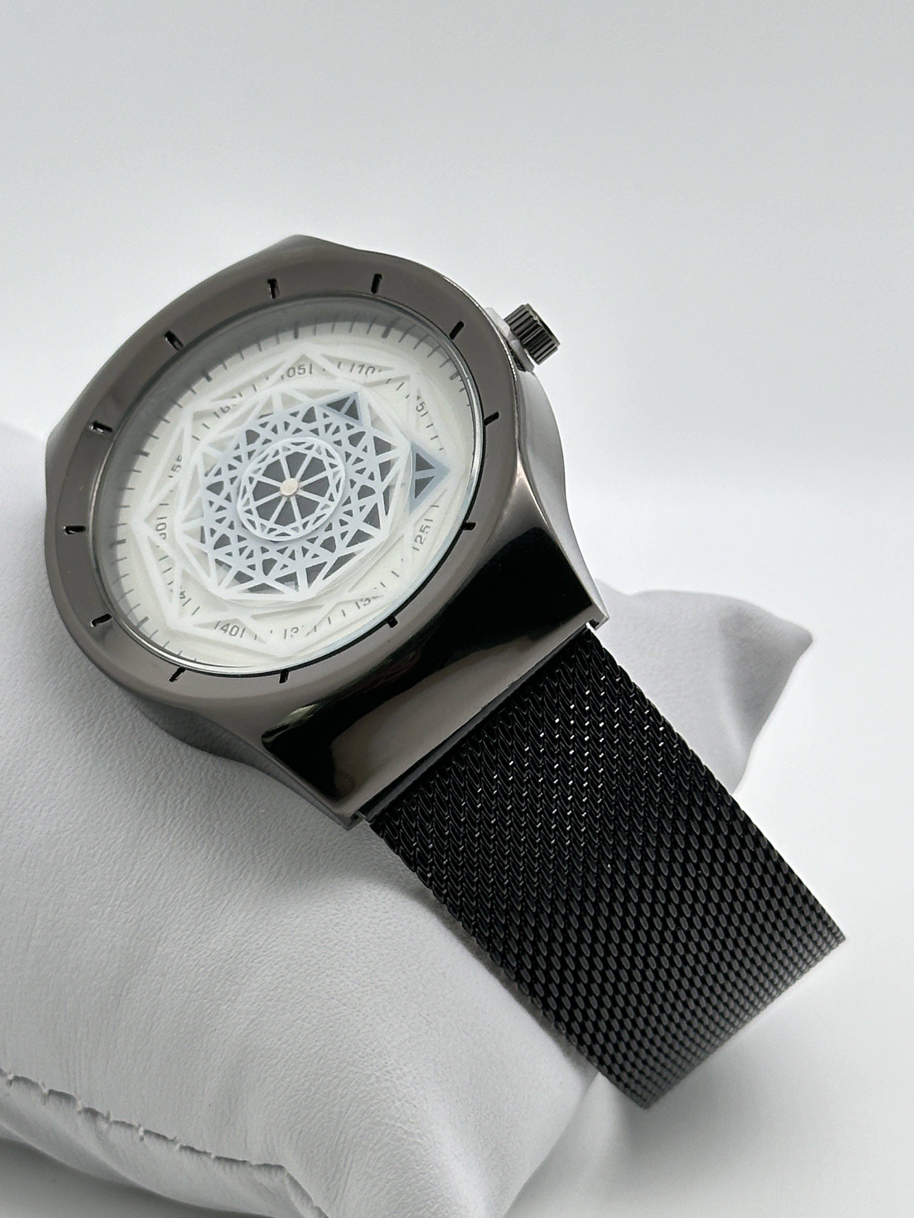 Factory Women Waterproof Stainless Steel Mesh Watch Wrist Watch Fashion Watch