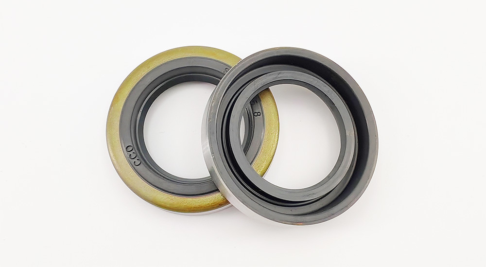 Black Rubber Gear Reducer Oil Seals Double Lip Oil Seal Low Friction Oil Ring Sealer