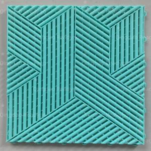 Wholesale 25PCS Grooved Plastic Garage Floor Tile Interlocking Vinyl Floor Tiles Garage from china suppliers