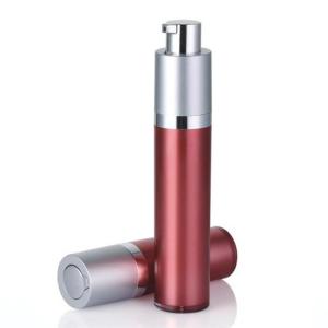 Wholesale 89mm Cream Airless Twist Pump Bottle 10ml 0.34oz 15ml Double from china suppliers