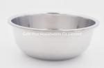 22cm Manufacturers ordinary round kitchen stainless steel washing basin food