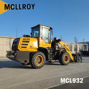 Wholesale 58kw Compact Front Loader , Small Construction Loader MCL932 ZL932 from china suppliers