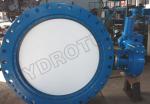 Electric / Manual Drived Wafer Butterfly Valve With Water Pressure 0.25Mpa - 2