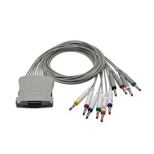 Wholesale Midmark compatible ECG Cable 10-Lead Banana leadwires 3-100-0203 from china suppliers
