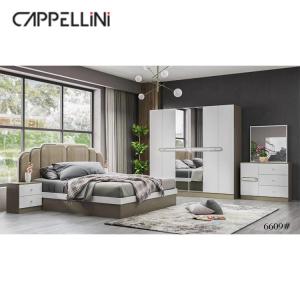 Wholesale Environmental Bedroom Sets Furniture Wood Panel MDF Glass Material from china suppliers