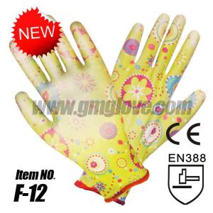 Wholesale Flowery Printed PU Gloves from china suppliers