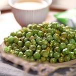 Healthy Snack Wasabi Coated Green Peas Crisp Texture Mustard Green Peas