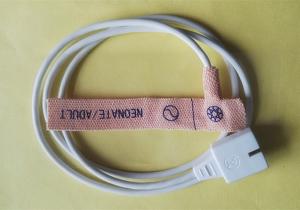 China Plastic Disposable Siemens Adult Spo2 Sensor With 0.85M White Wire on sale