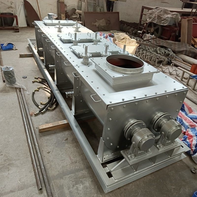 Fire Resistant High Efficiency Thermal Screw Conveyor with Customized Transmission System