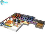 Sports Playground Indoor Kids Trampoline Park ASTM EN Standard
