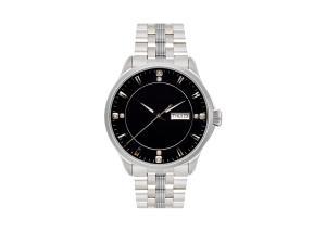 Wholesale Solid Band Stainless Steel Automatic Timepieces 50M Water Resistant from china suppliers