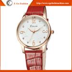 KM10 Fashion Jewelry Wholesale Stainless Steel Watch Genuine Leather Watch Woman
