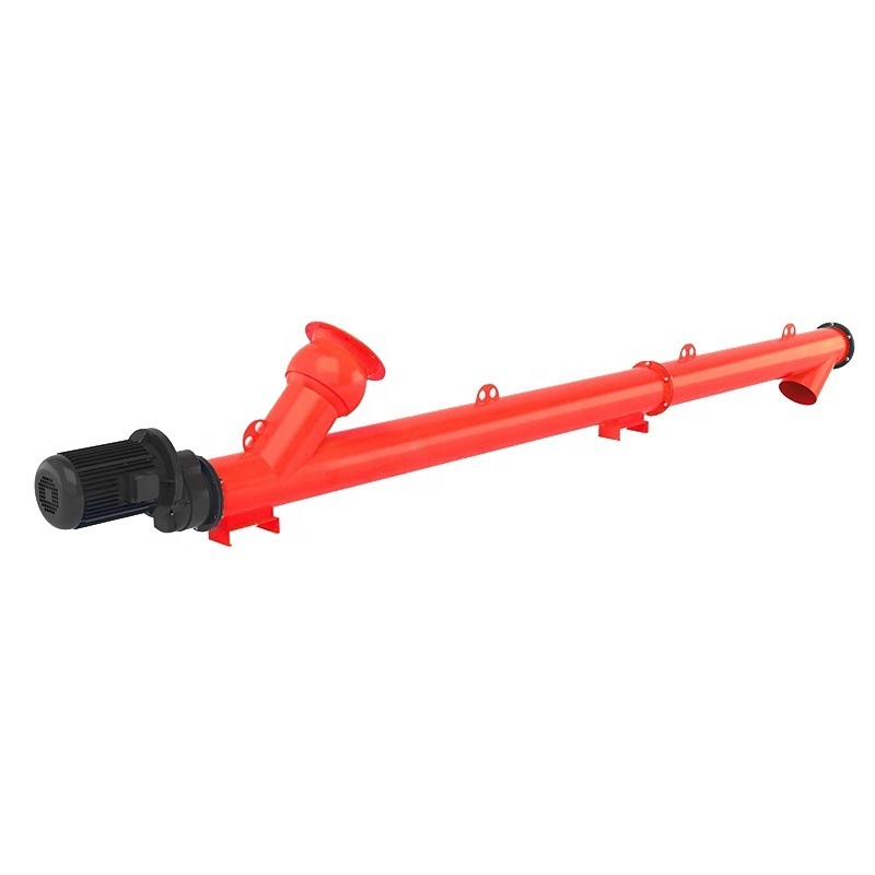 OEM Custom Heavy Duty Long Stainless Steel Inclined Conveyor Auger Conveyor for Powder