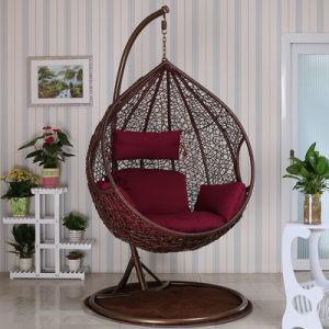Wholesale Coffee Egg Shaped Basket Chair 500KG Double Hanging Basket Chair from china suppliers