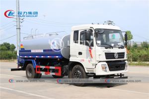 China Dongfeng 12m3 Carbon Steel Water Delivery Truck For Cleaning Street on sale