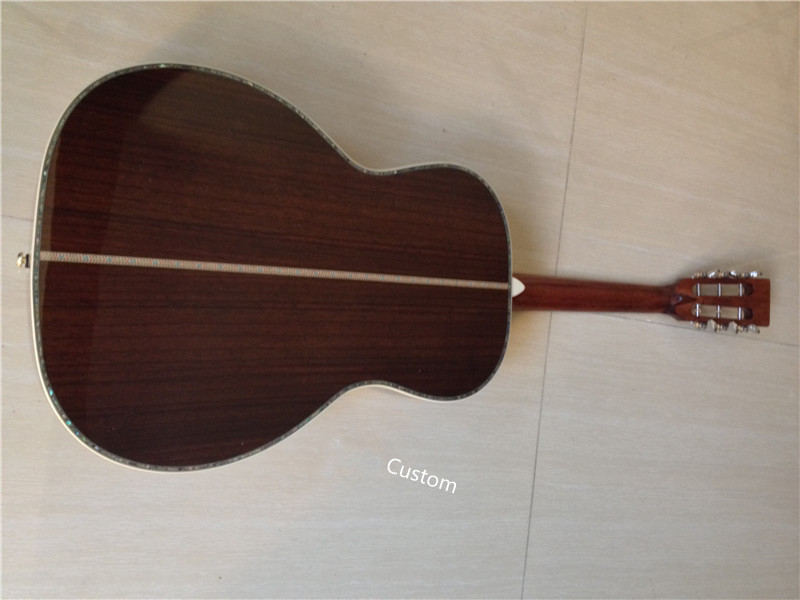 all Solid OO42sc acoustic guitar customized handmade guitar