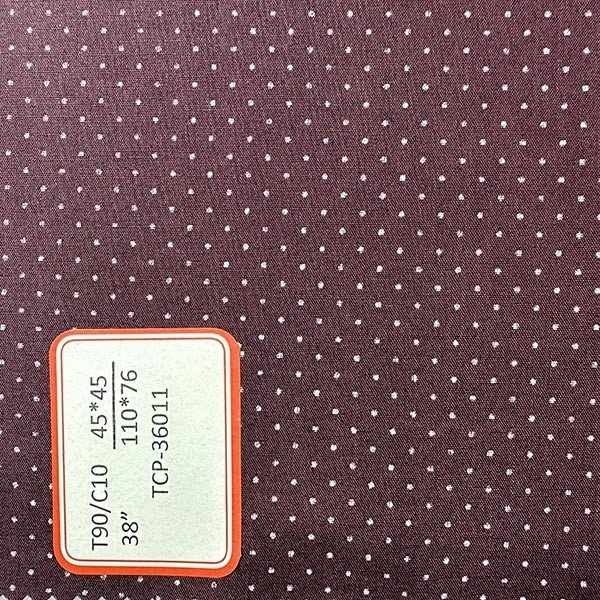 TC90/10 Polyester Cotton Printed Fabric 45X45 110X76 Pattern Customization