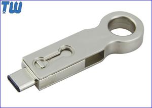 Wholesale Smart Phone External Storage 128GB USB Flash Drive Key Ring Attached from china suppliers
