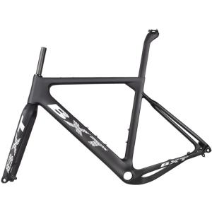 Wholesale T1000 Carbon Fibre Gravel Bike Frame Carbon Fiber Road Bicycle Frameset 700C from china suppliers